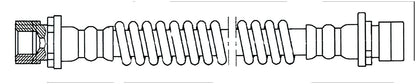 Centric Parts Brake Hose 150.22004