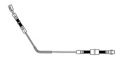 Centric Parts Brake Hose 150.22011