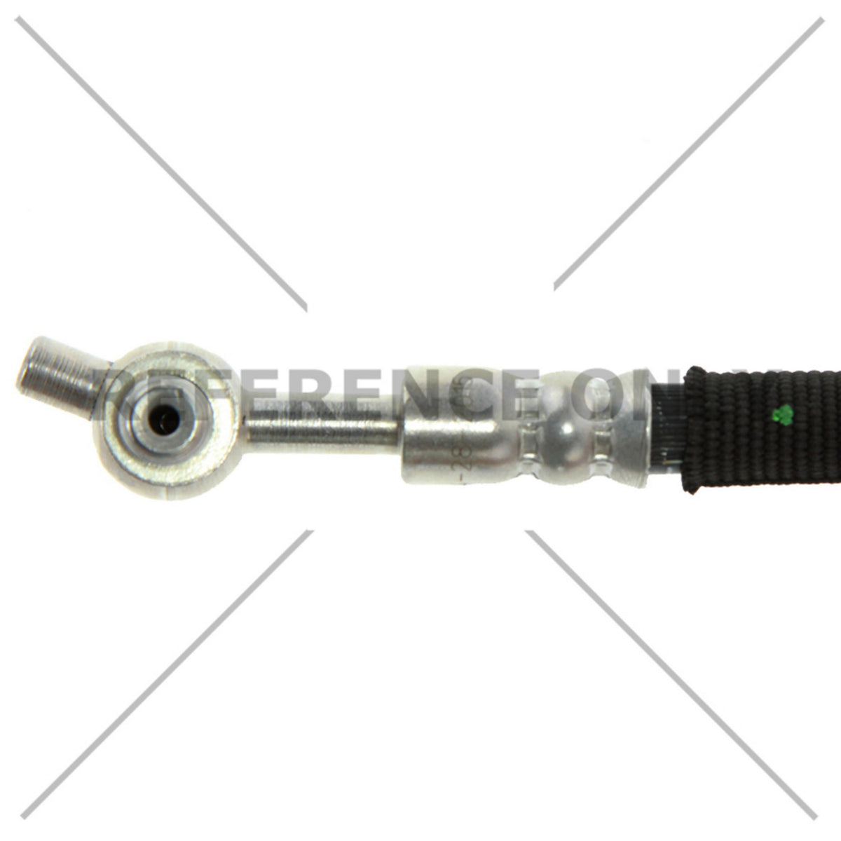 Centric Parts Brake Hydraulic Hose for 2015-2019 Land Rover Discovery Sport 2016-2018 Range Rover Evoque 150.22023