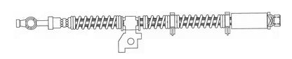 Centric Parts Brake Hydraulic Hose 150.22304