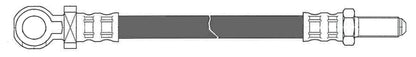 Centric Parts Brake Hydraulic Hose 150.25001