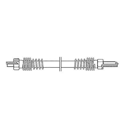 Centric Parts Brake Hydraulic Hose 150.25002