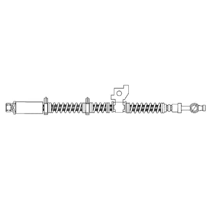 Centric Parts Brake Hose 150.25004