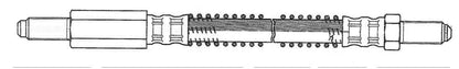 Centric Parts Brake Hose 150.28000