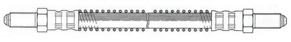 Centric Parts Brake Hose 150.30003