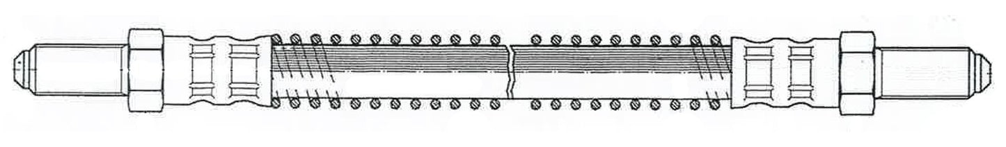 Centric Parts Brake Hose 150.30003