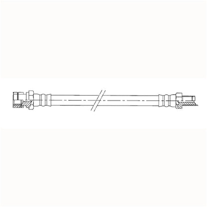 Stoptech Centric 54-64 Volkswagen Beetle Front Brake Hose 150.33000