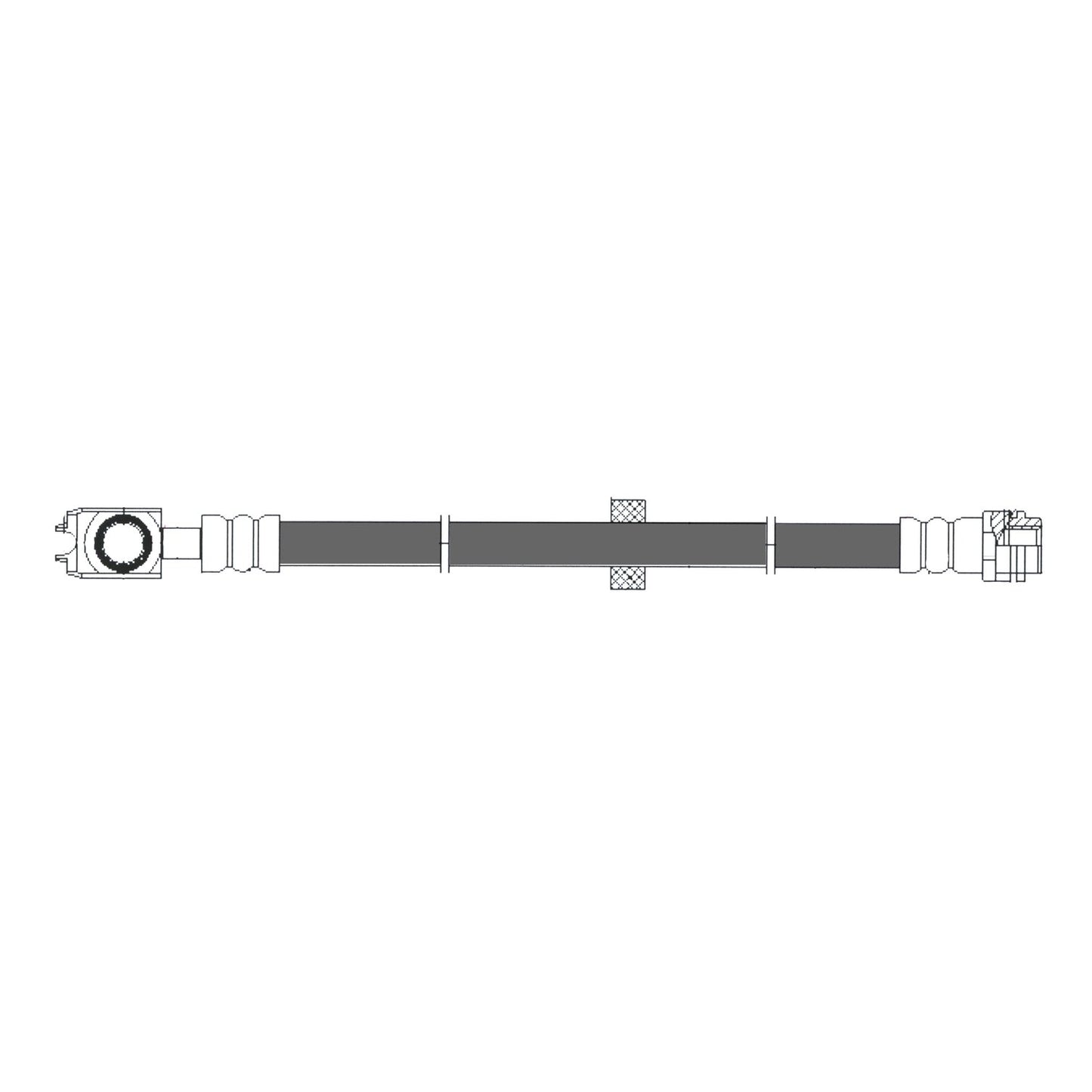 Centric Parts Brake Hydraulic Hose 150.33035