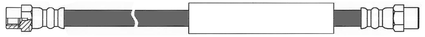 Centric Parts Brake Hose 150.33201