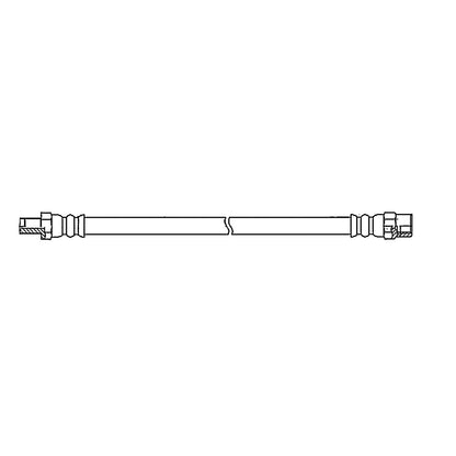 Stoptech Centric 1990 Audi 80 Quattro Rear Brake Hose 150.33338