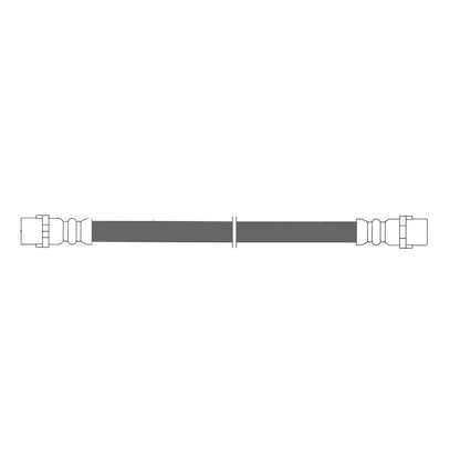 Centric Parts Brake Hydraulic Hose for Audi 90 1995-1993 150.33339