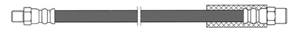 Centric Parts Brake Hydraulic Hose 150.33345