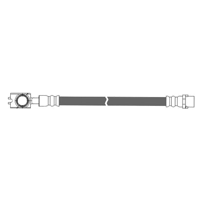 Centric Parts Brake Hydraulic Hose for Audi A6 Quattro 2004-1998 S6 2003-2002 Volkswagen Passat 2005-1999 150.33347