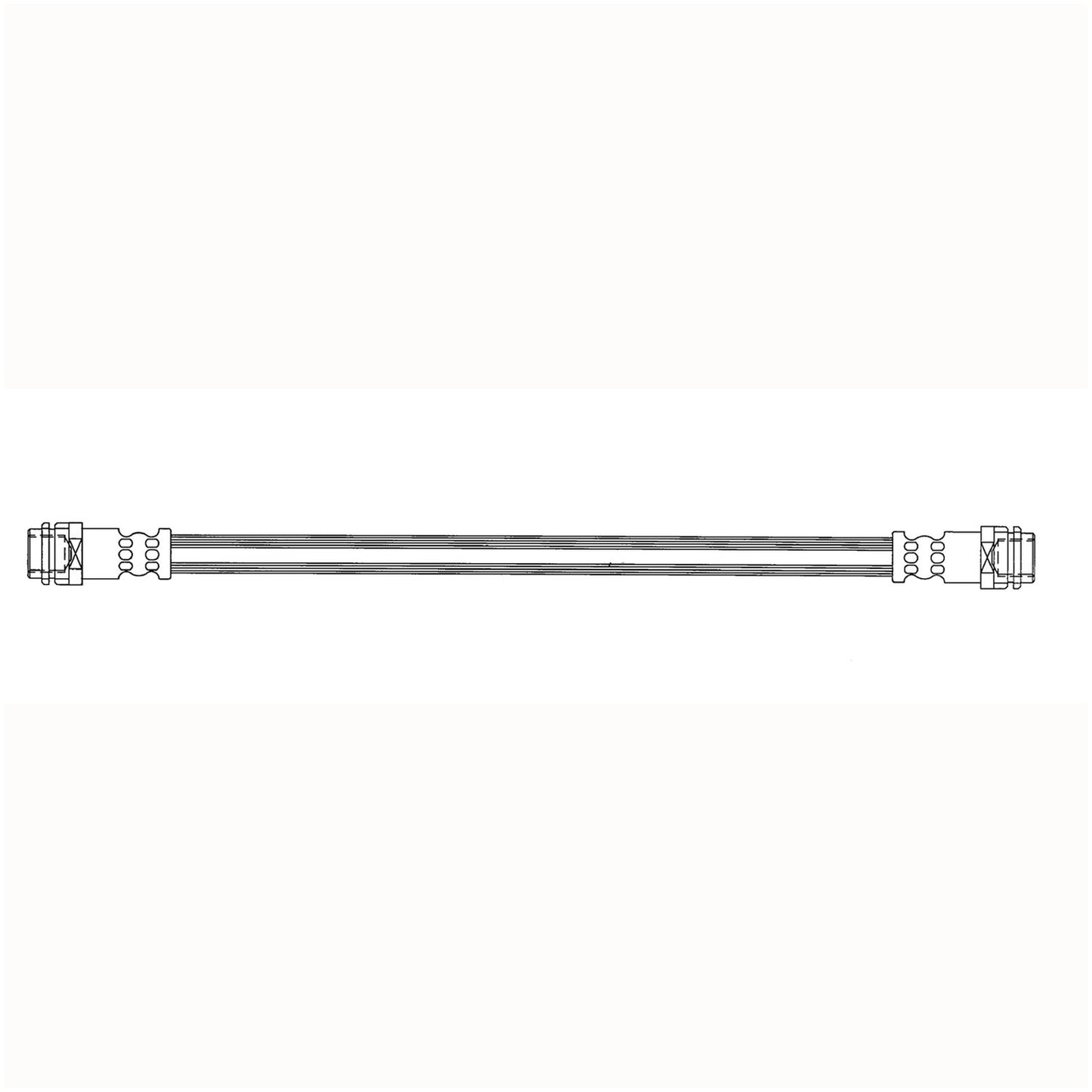 Centric Parts Brake Hose 150.33366