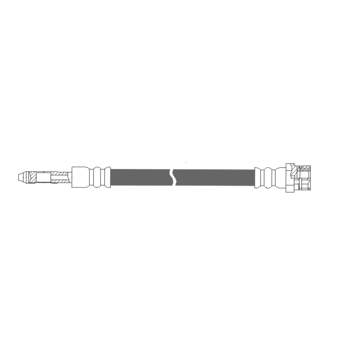 Centric Parts Brake Hydraulic Hose 150.33381