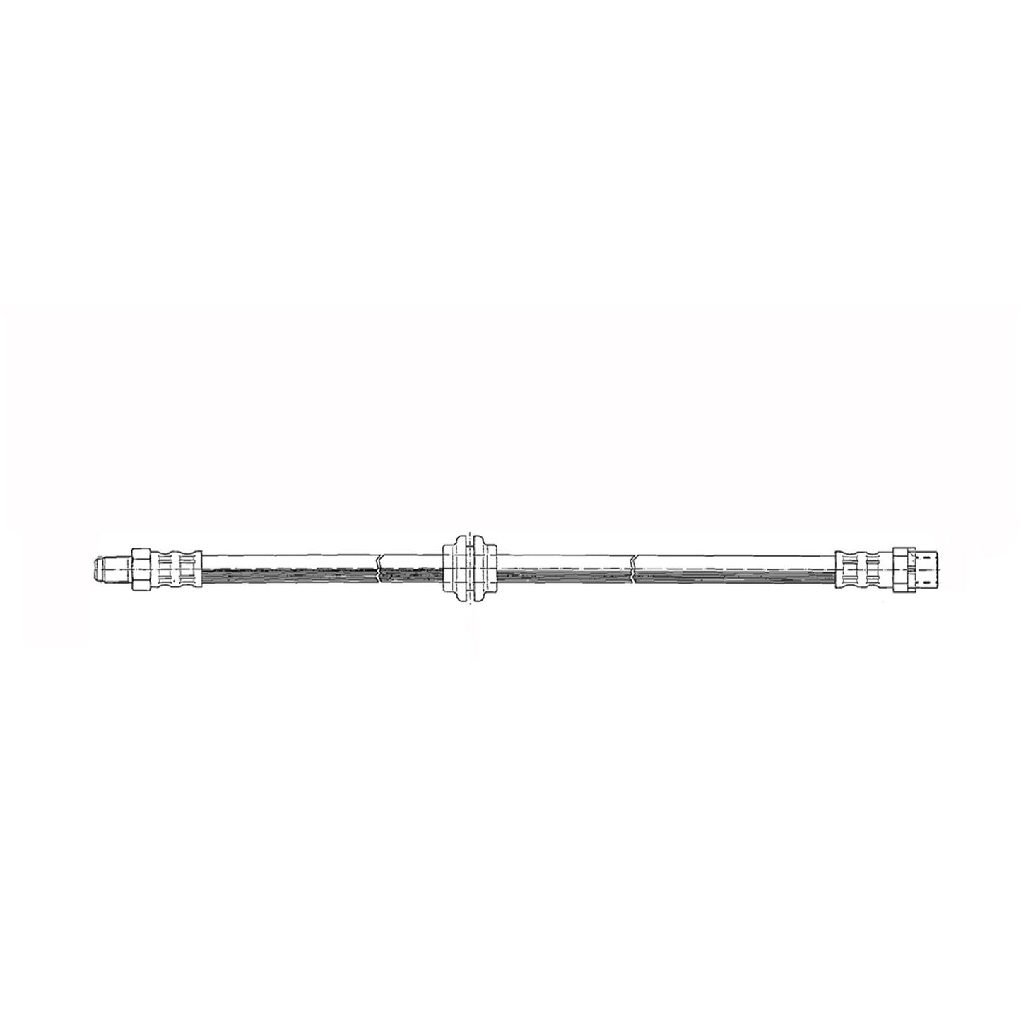Centric Parts Brake Hydraulic Hose 150.34006