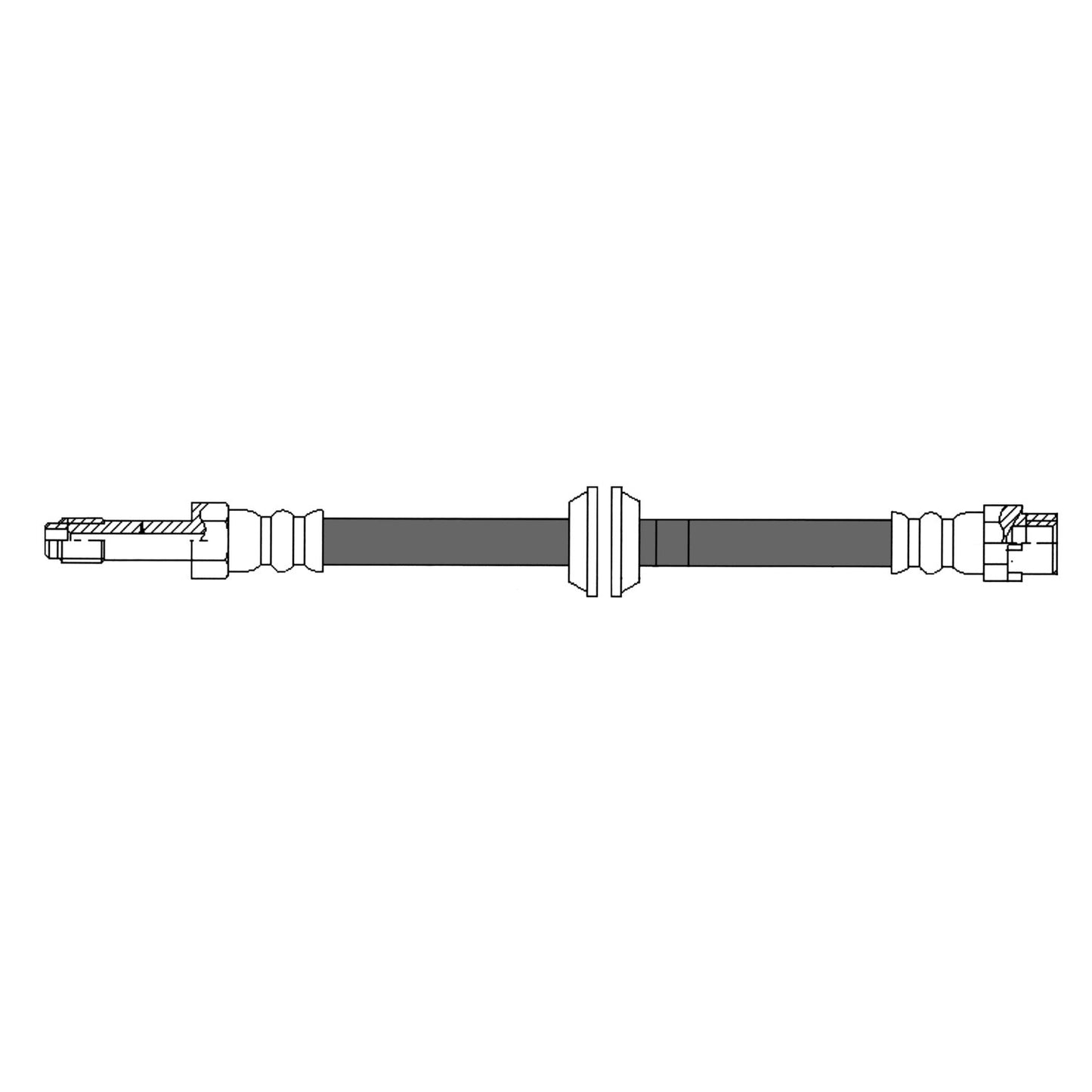 Centric Parts Brake Hose 150.34014