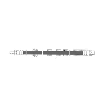 Centric Parts Brake Hydraulic Hose 150.34016