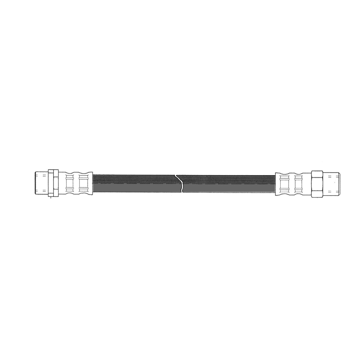 Centric Parts Brake Hose 150.34302