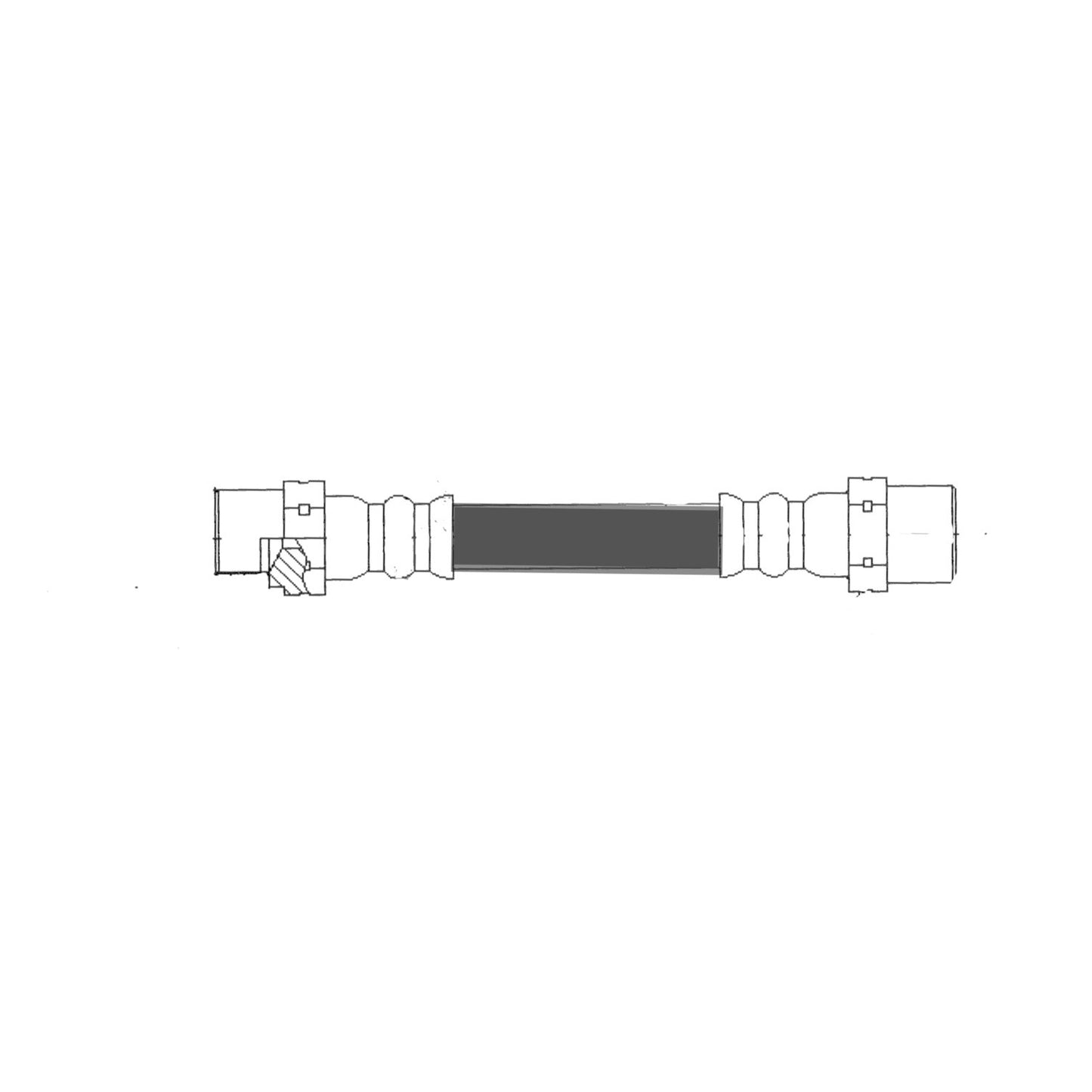 Centric Parts Brake Hose 150.34305