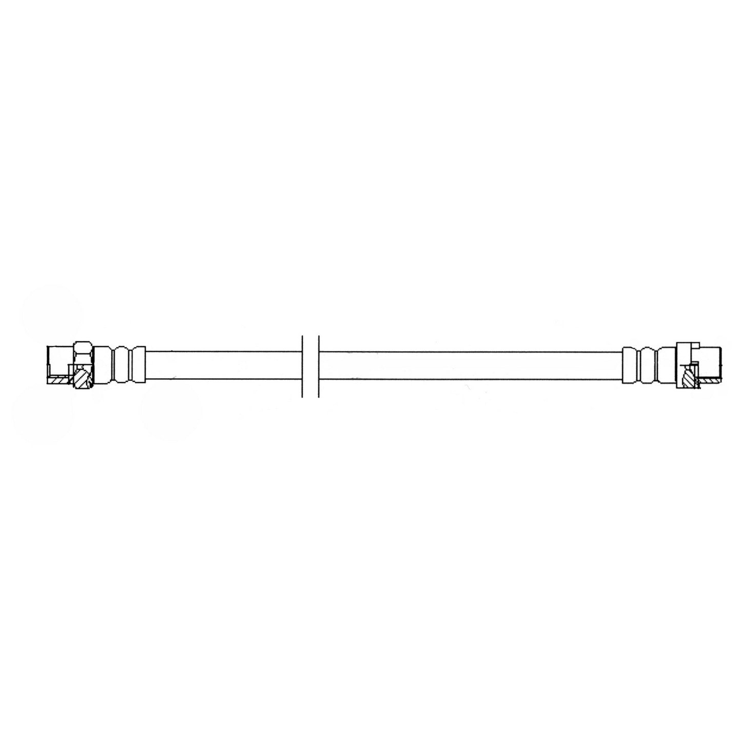 Centric Parts Brake Hydraulic Hose 150.34307