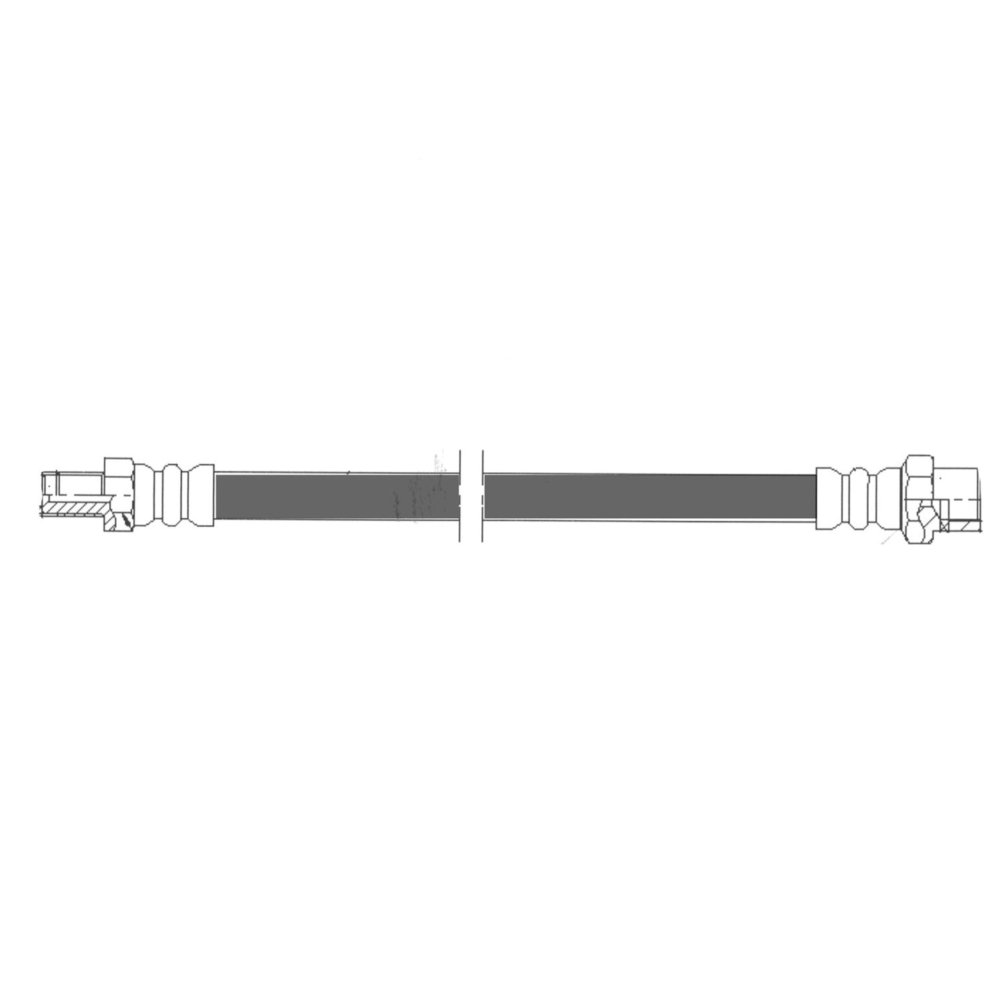 Stoptech Centric Brake Hose - Front 150.35002