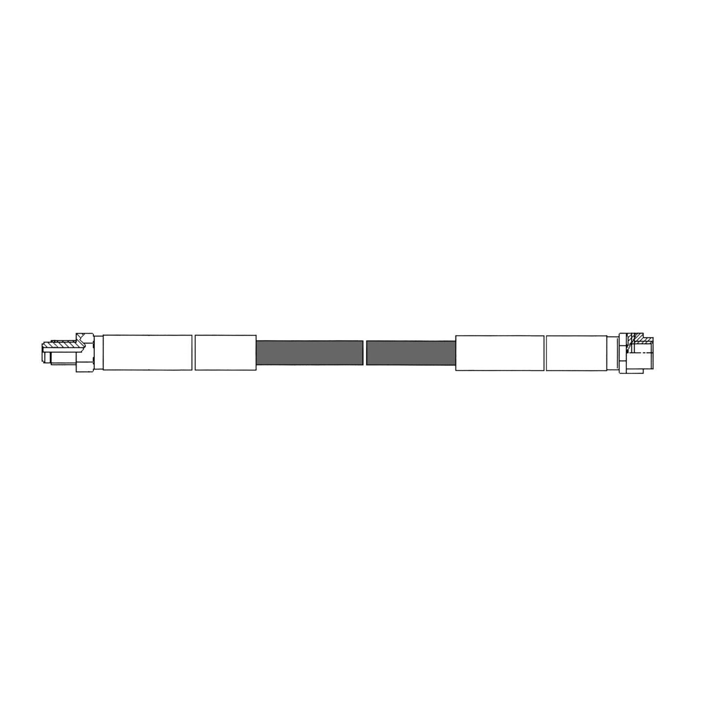 Centric Parts Brake Hose 150.35016