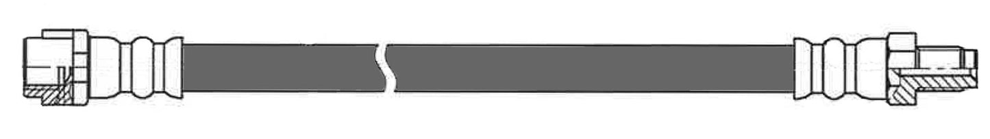Centric Parts Brake Hydraulic Hose 150.35037