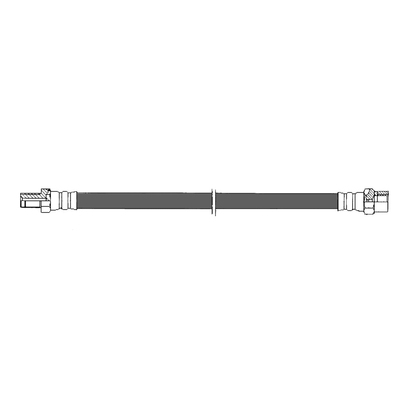Centric Parts Brake Hydraulic Hose 150.35302