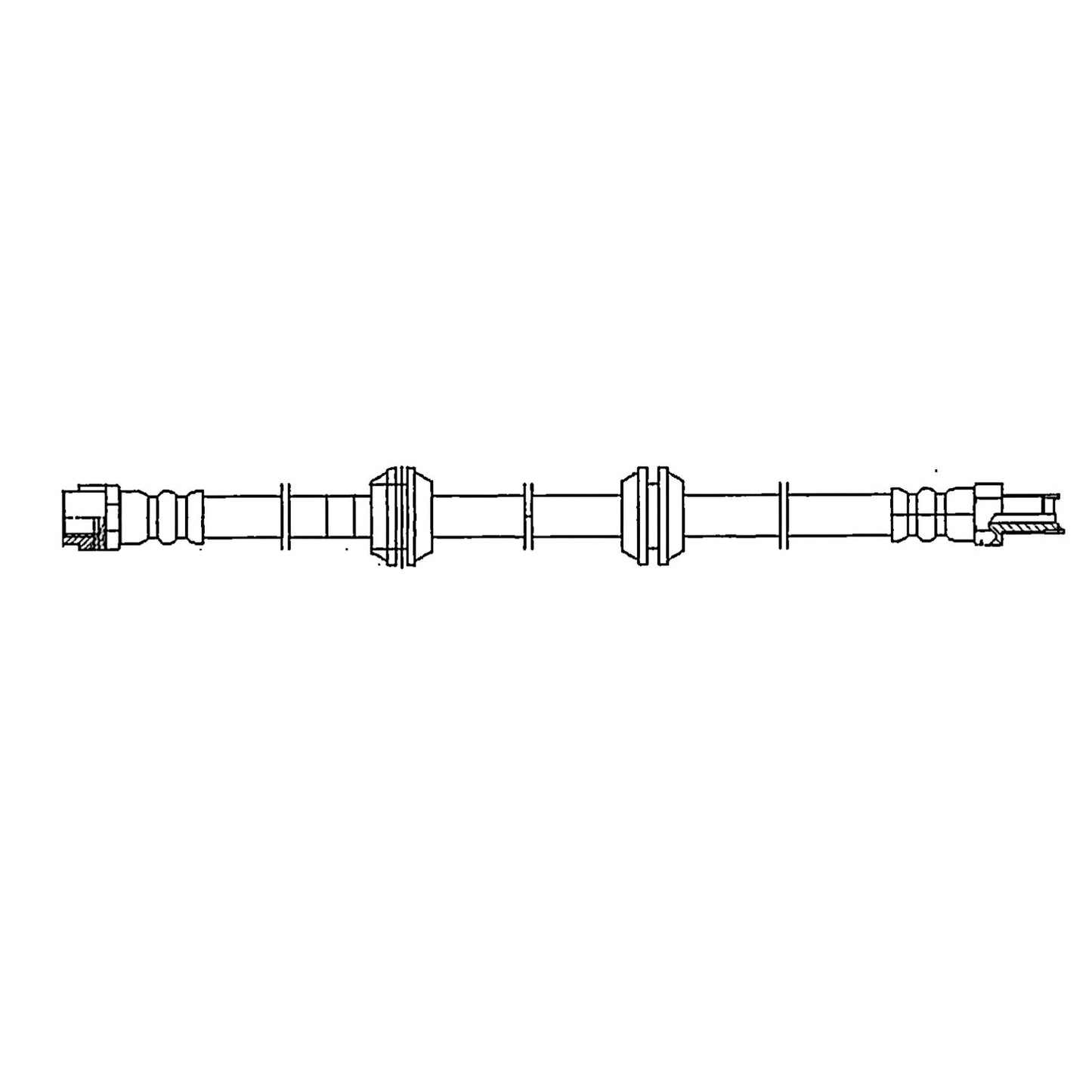 Centric Parts Brake Hose 150.35318