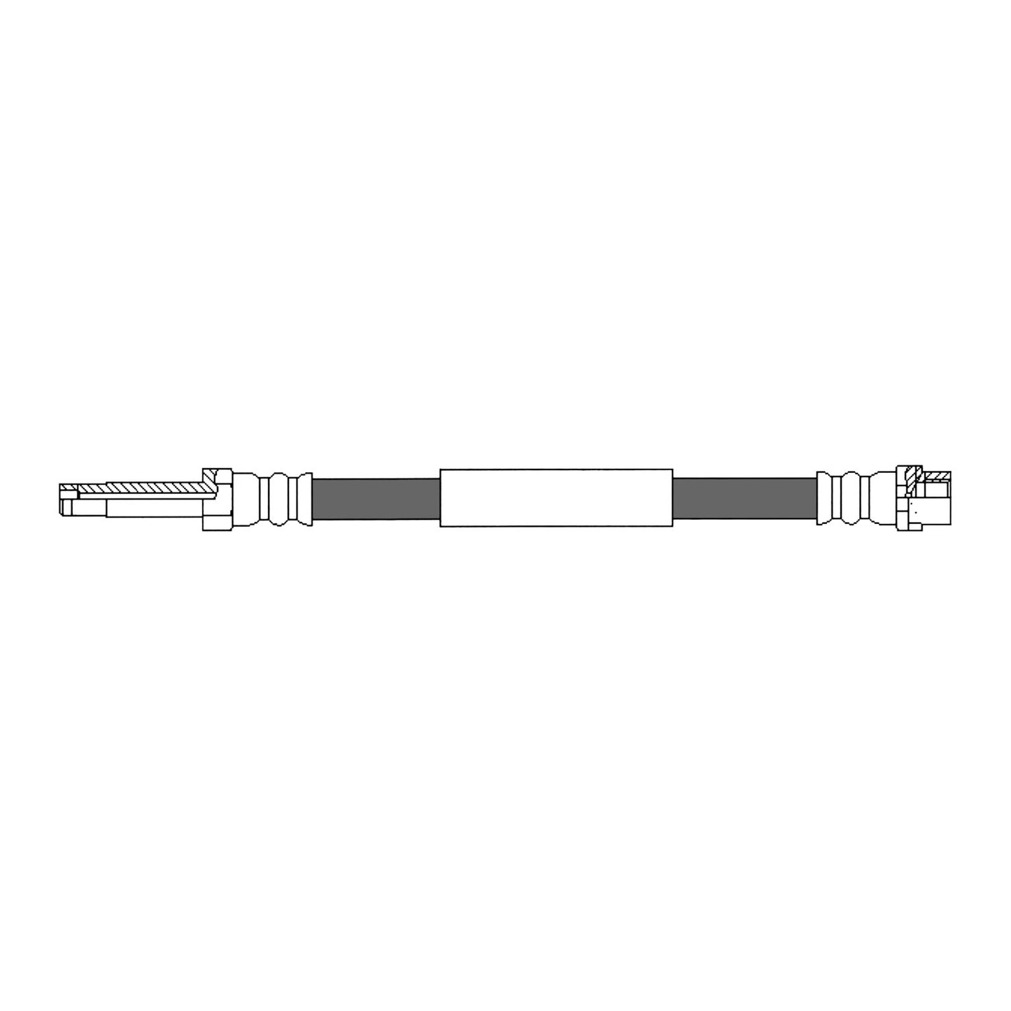 Centric Parts Brake Hose 150.35500
