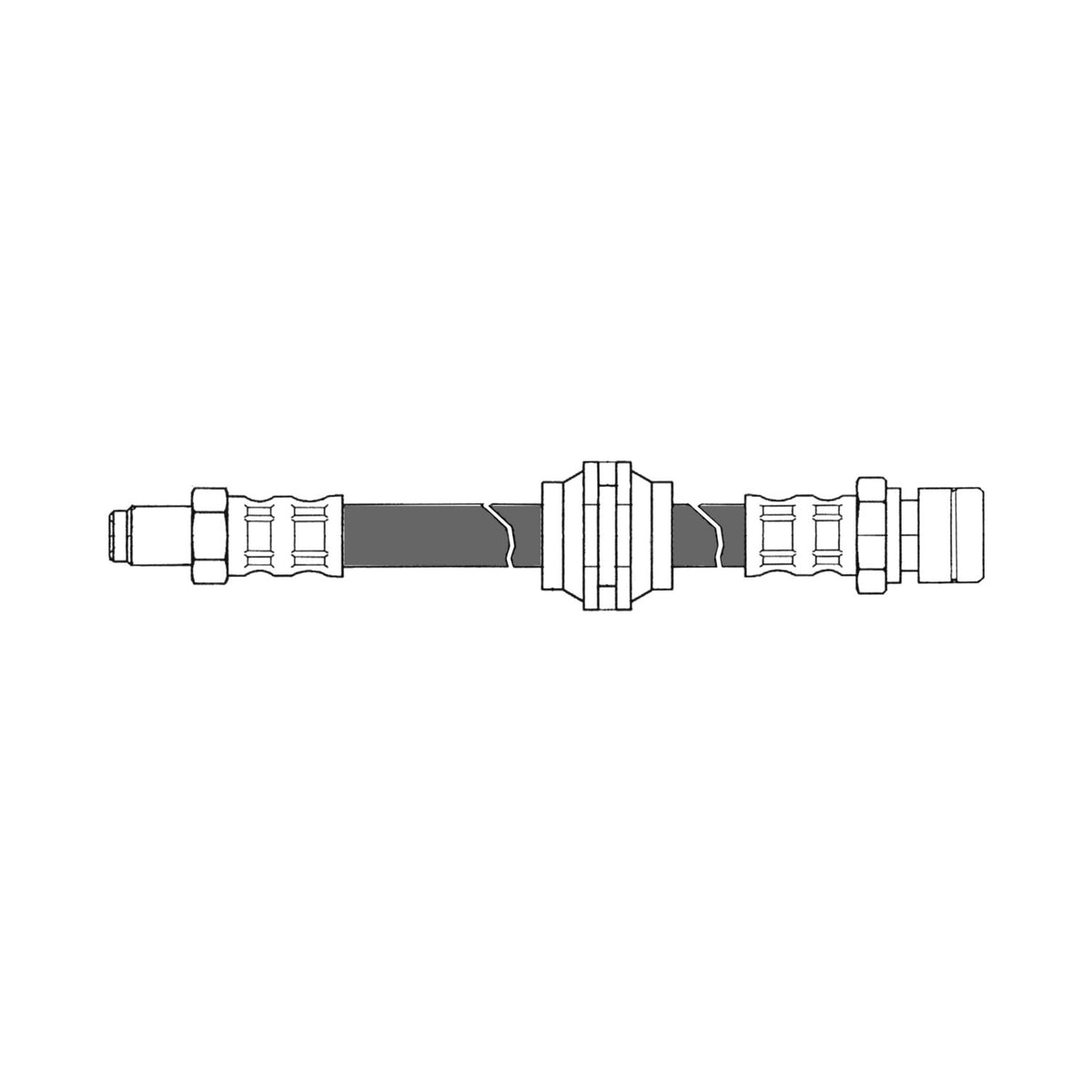 Centric Parts Brake Hose 150.37011