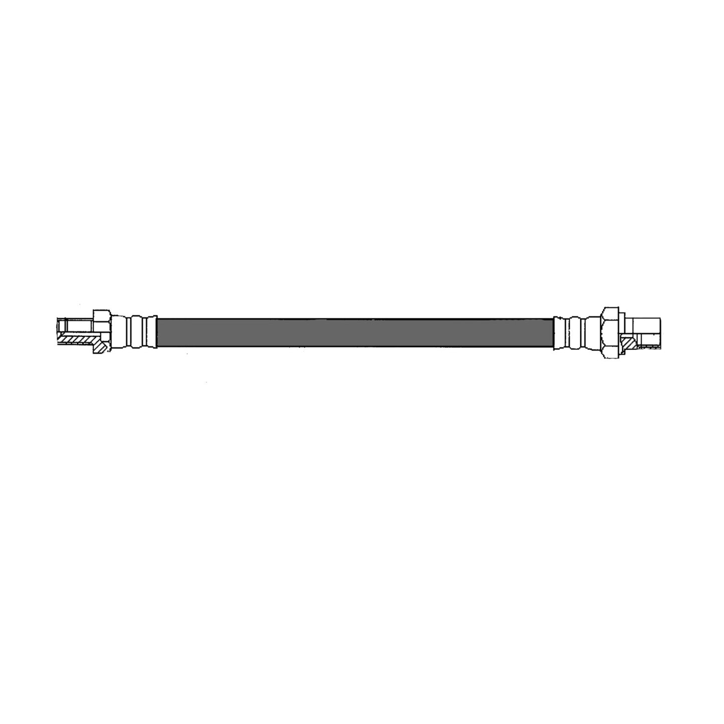 Centric Parts Brake Hydraulic Hose 150.37310