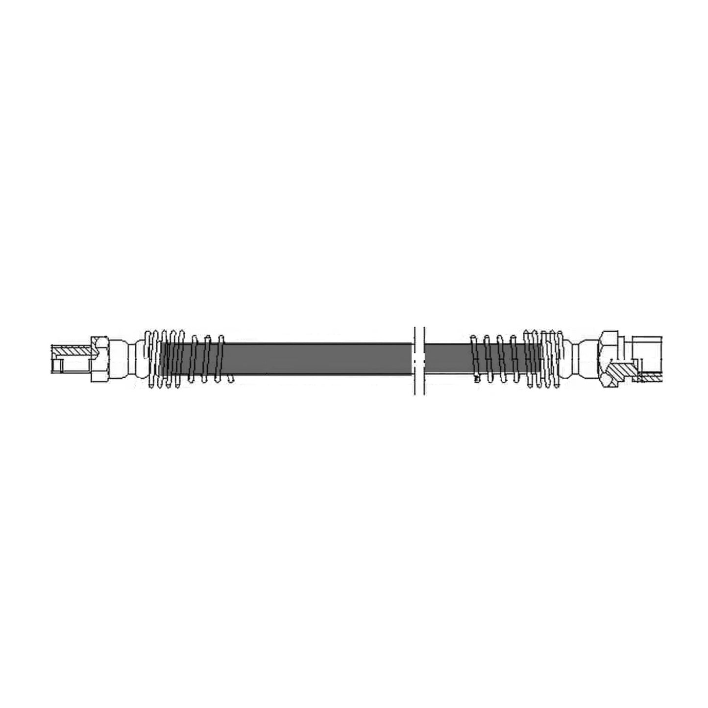 Stoptech Centric Brake Hose - Rear 150.37311