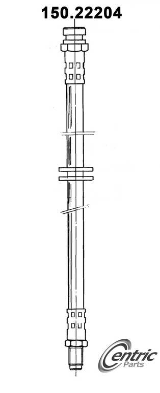 Centric Parts Brake Hydraulic Hose 150.38003