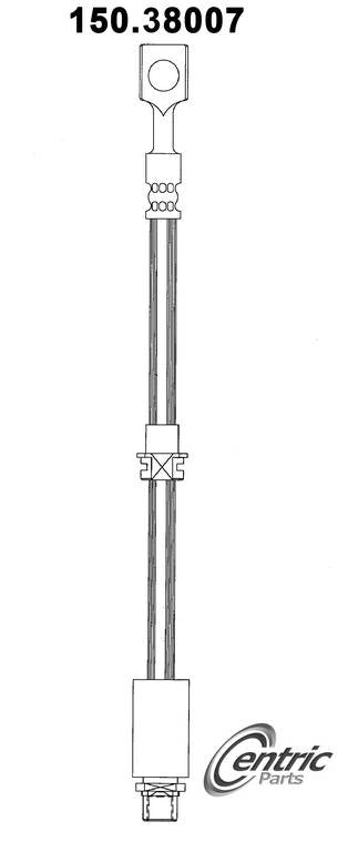 Centric Parts Brake Hydraulic Hose 150.38007