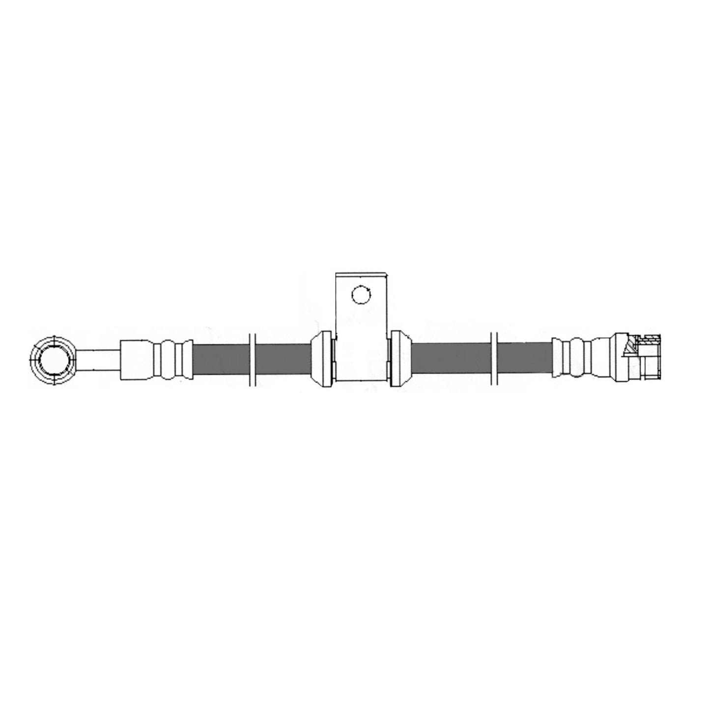 Centric Parts Brake Hose 150.40002