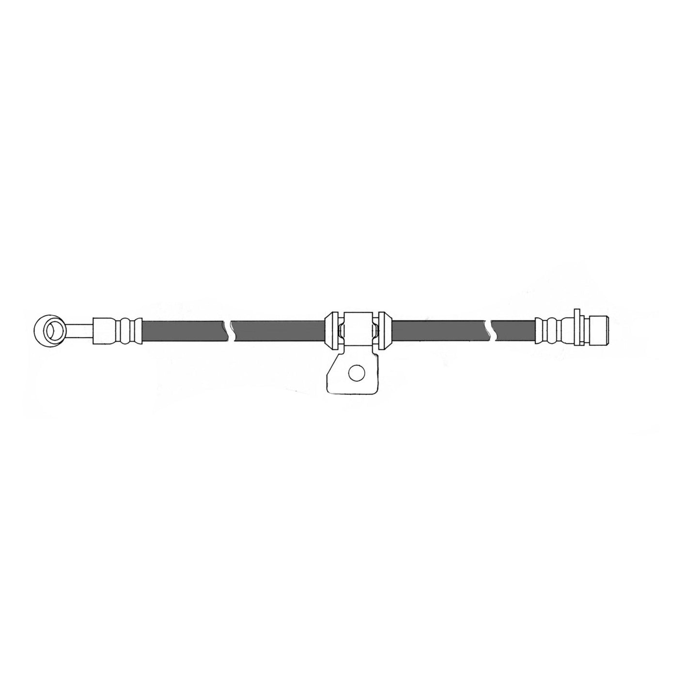 Centric Parts Brake Hose 150.40011