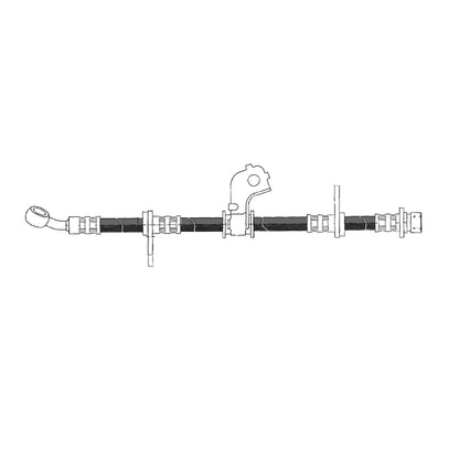 Stoptech Centric 92-95 Honda Civic / 93-97 Civic del Sol Front Left Brake Hose 150.40049
