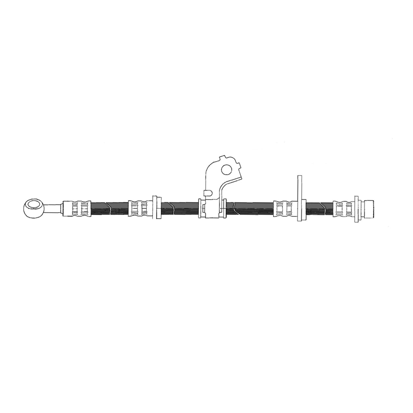 Centric Parts Brake Hose 150.40051