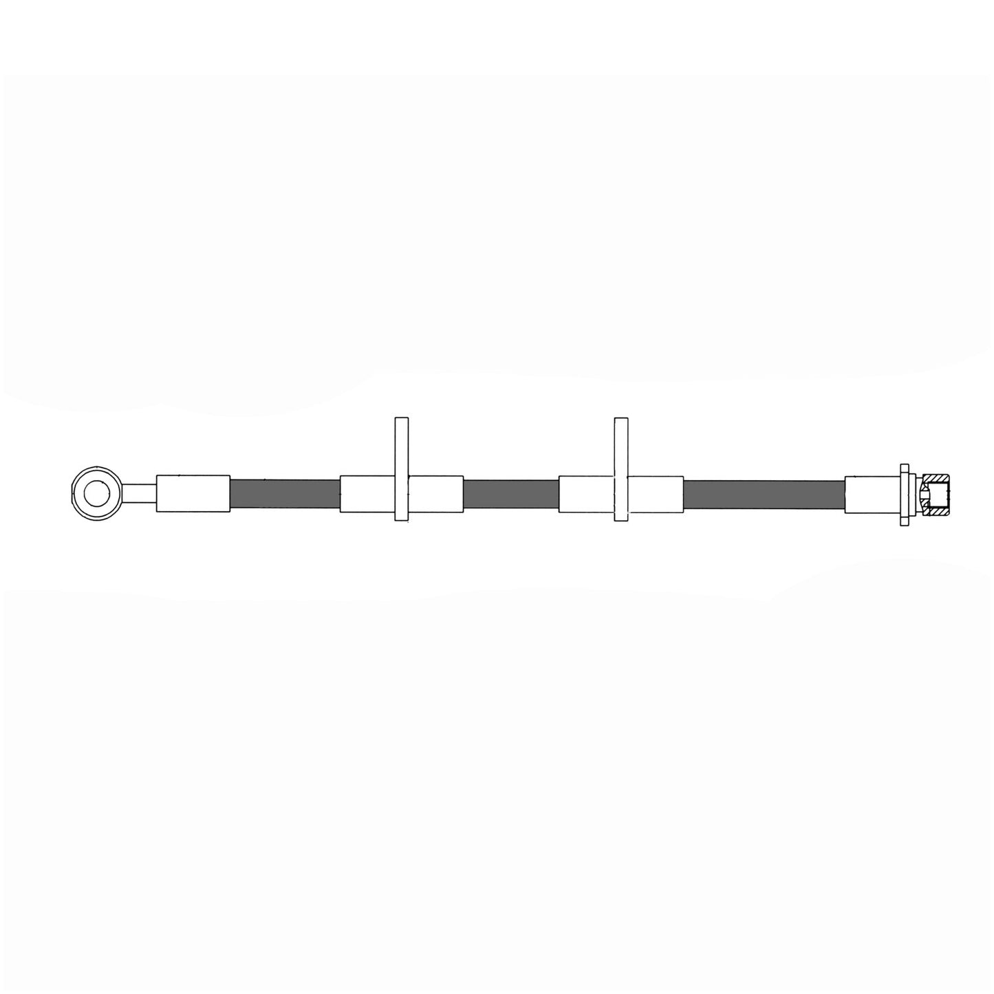 StopTech Brake Hose 150.40055