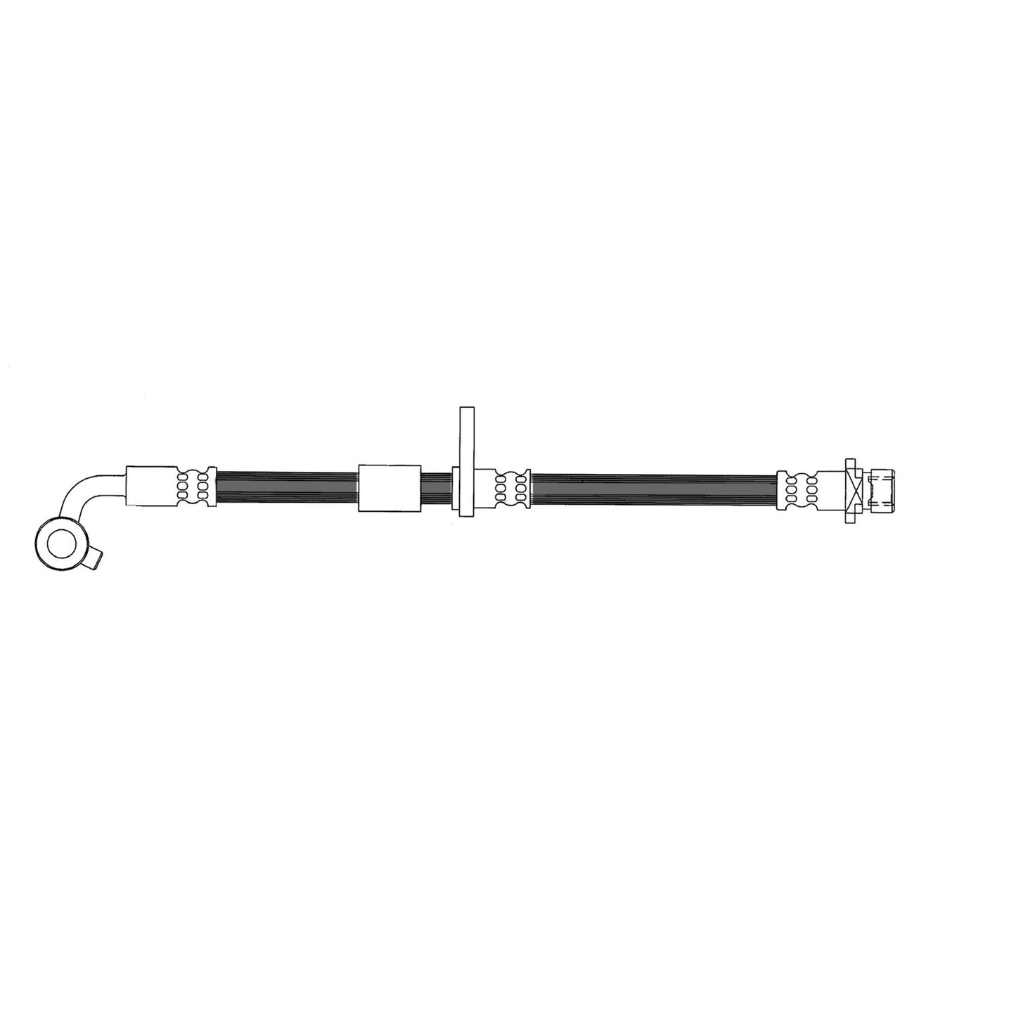 Centric Parts Brake Hydraulic Hose 150.40059