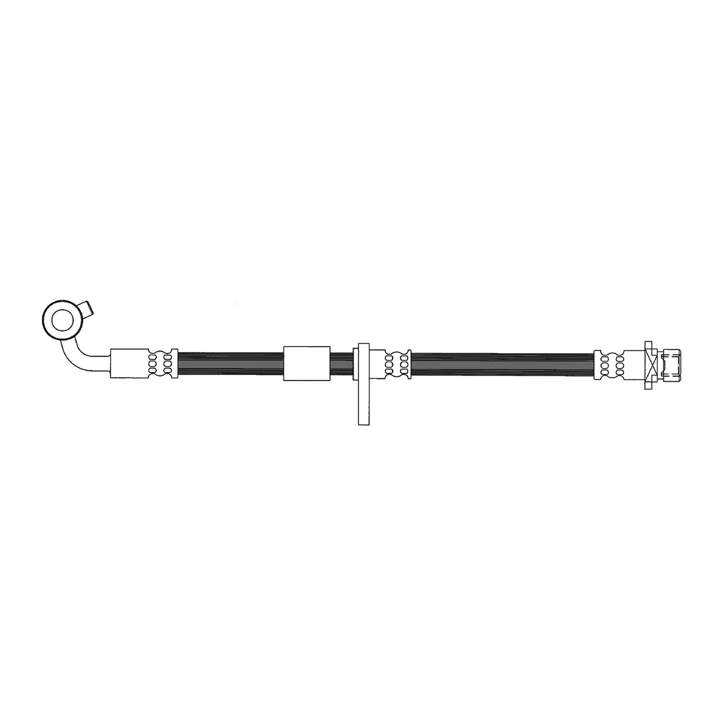 Centric Parts Brake Hose 150.40060