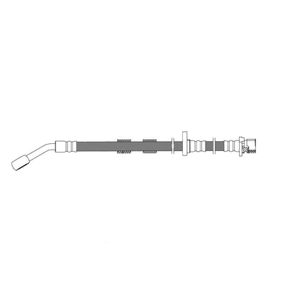 Stoptech Centric Brake Hose - Front Left 150.40067