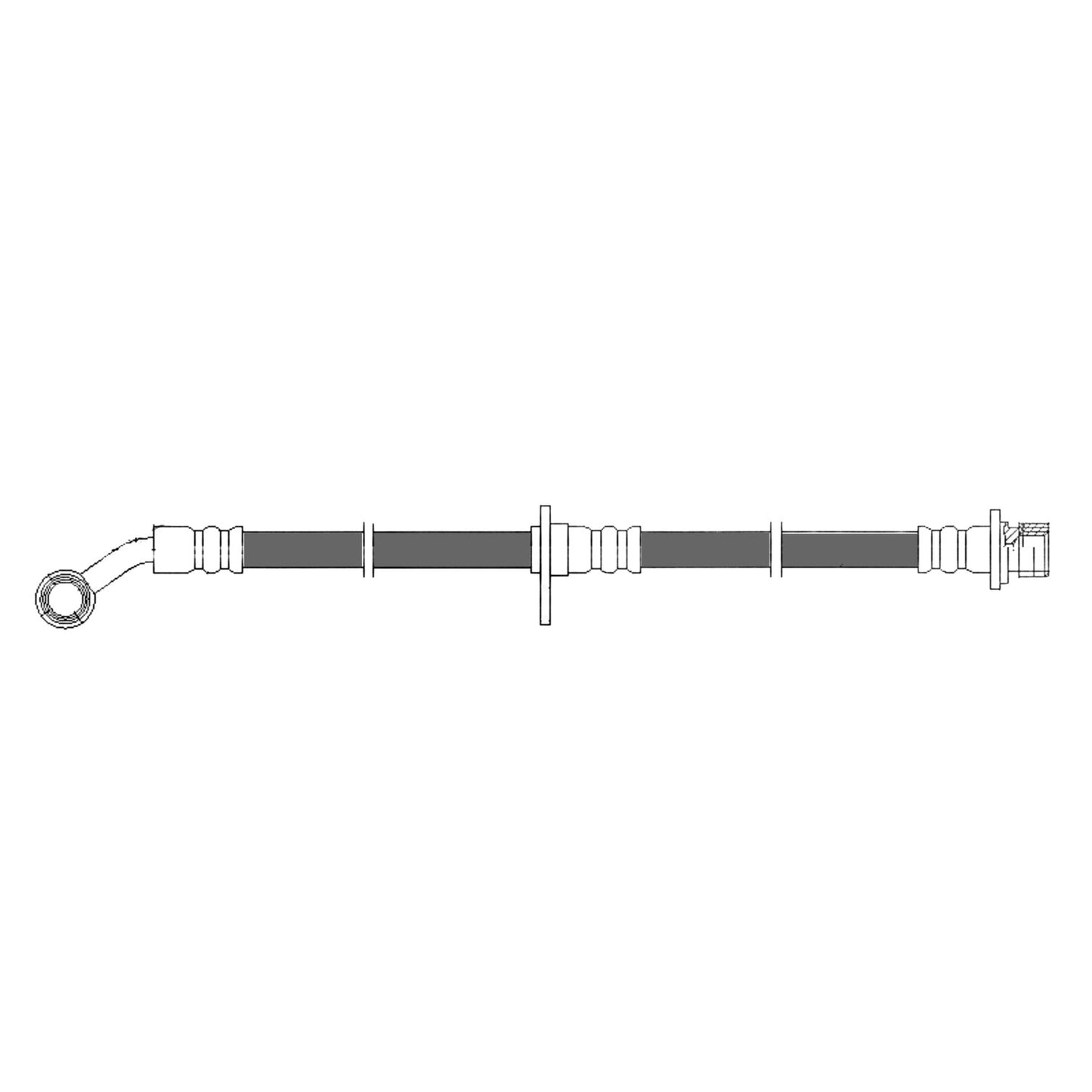 Centric Parts Brake Hose 150.40075
