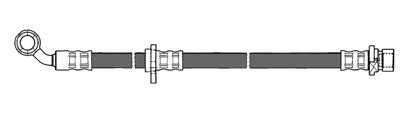 Centric Parts Brake Hydraulic Hose for 2002-2006 Honda CR-V 150.40081