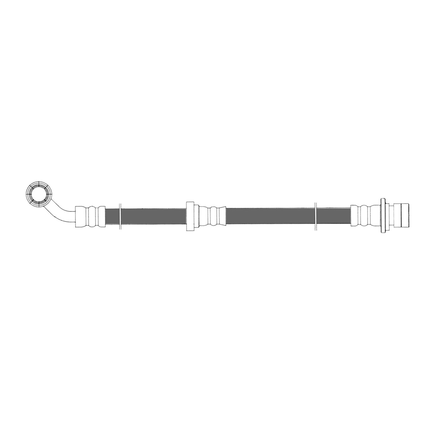 Centric Parts Brake Hose 150.40082
