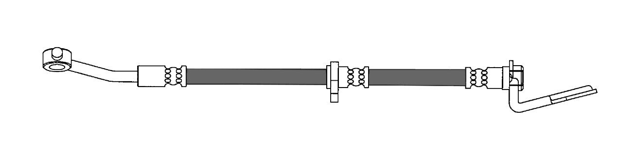 Centric Parts Brake Hydraulic Hose for 2000-2006 Honda Insight 150.40084