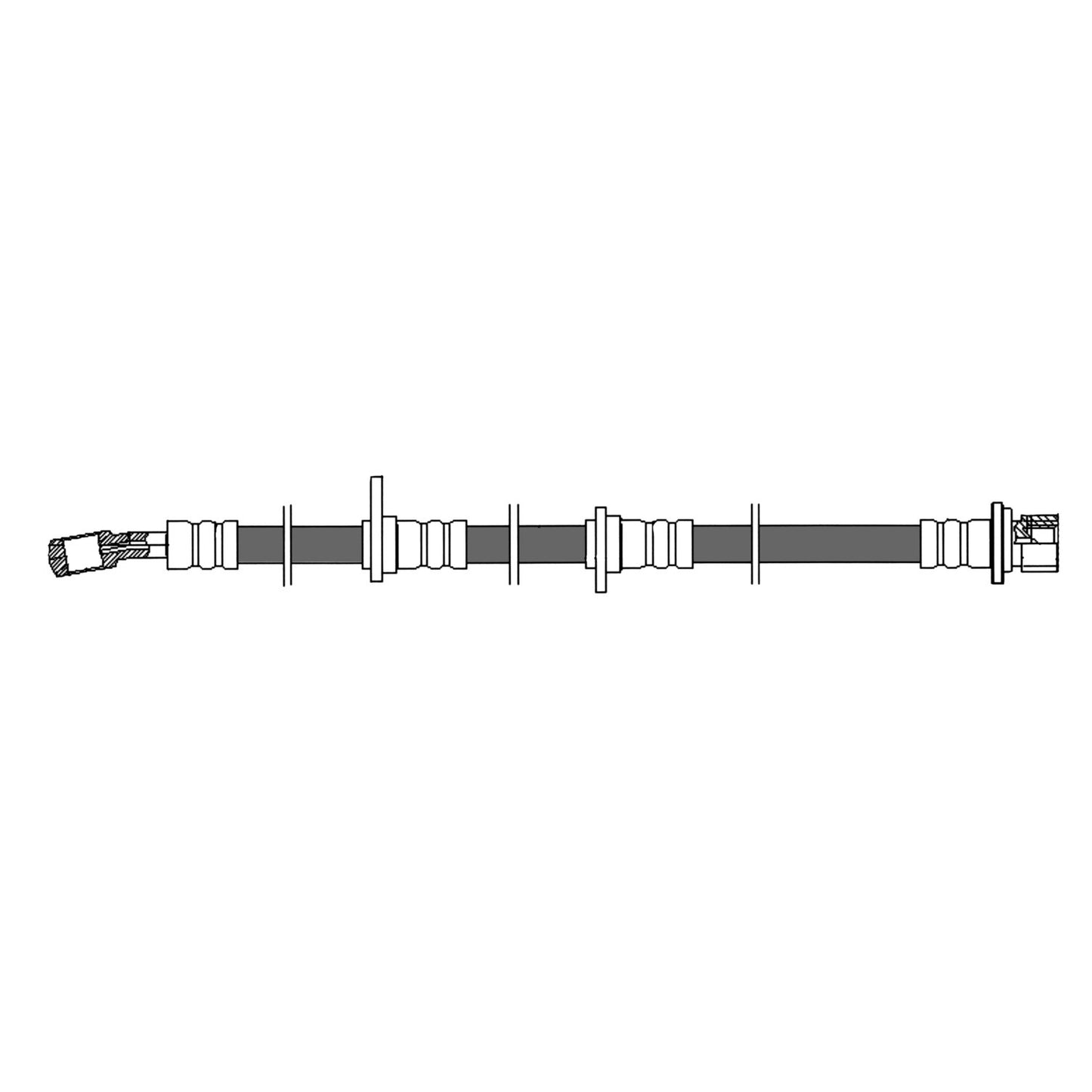 Centric Parts Brake Hose 150.40088