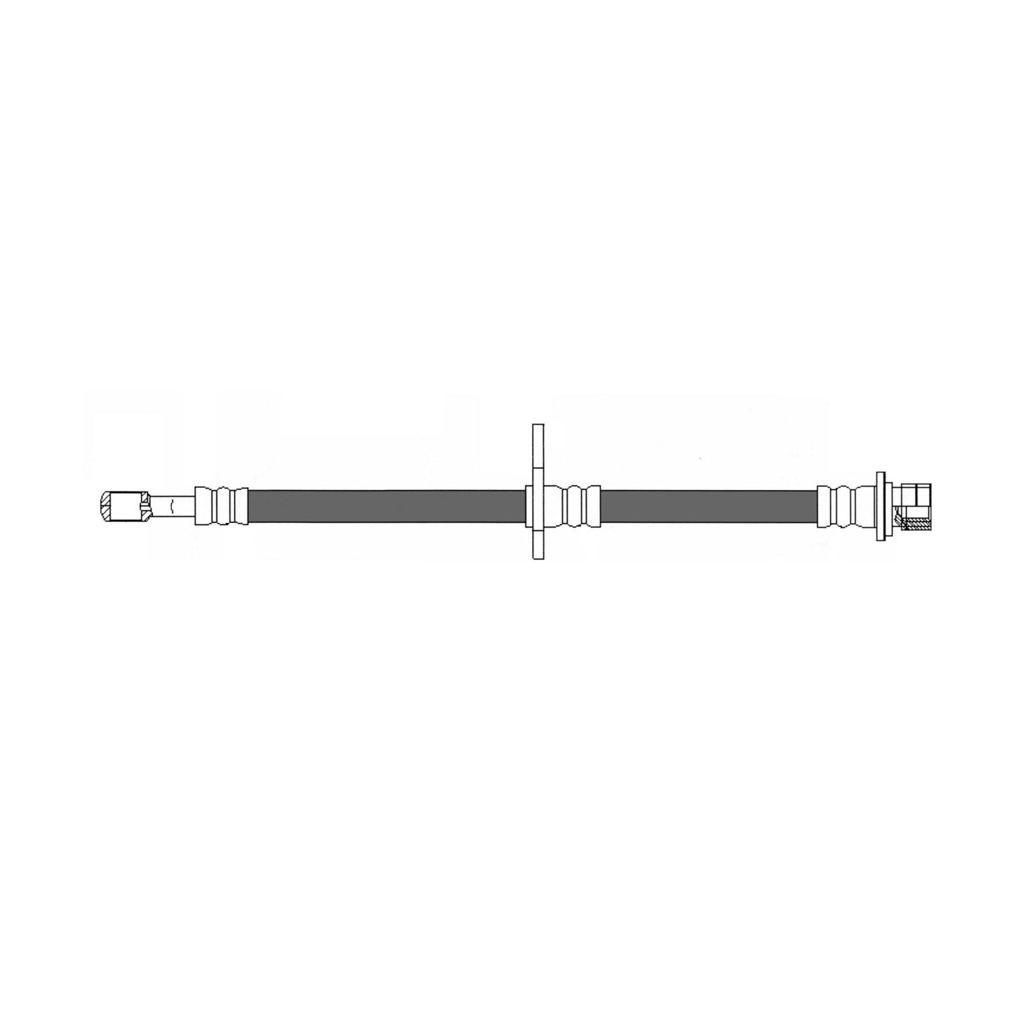 Centric Parts Brake Hose 150.40092